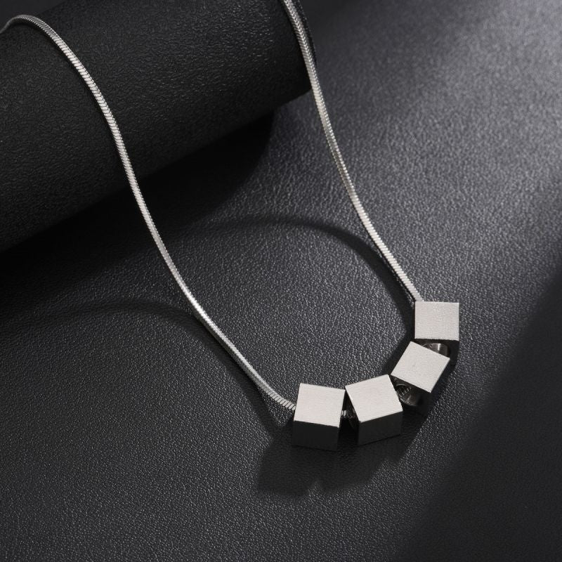 Mens Titanium Steel Necklace That Wont Fade Simple Versatile Jewelry